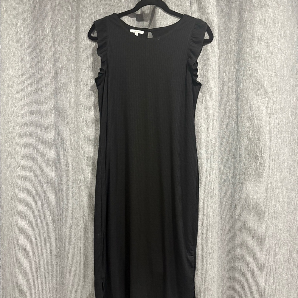 Maurices Black Maxi Dress, Large, NWOT